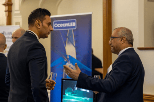 OceanLED Financial Director at Parliament