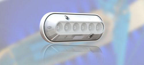 Above water image of the LED light