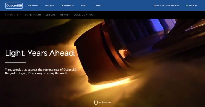 OceanLED Launches New Website