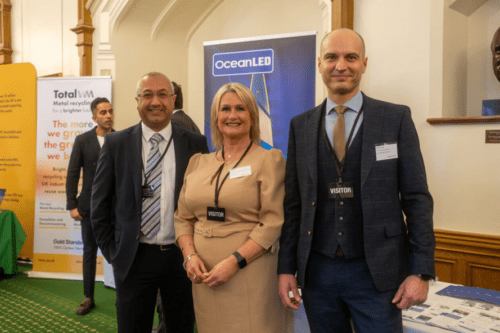 OceanLED Pictured at Parliament
