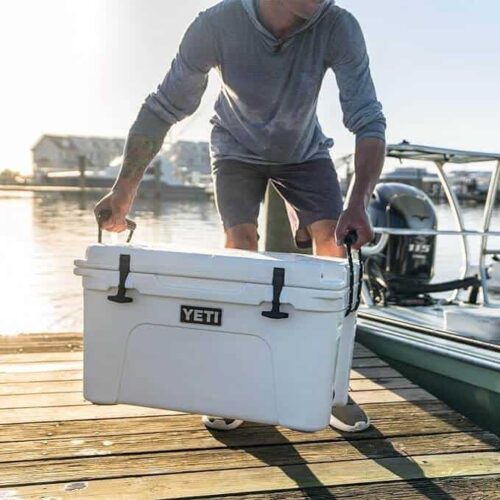 Yeti Cooler Image with boat